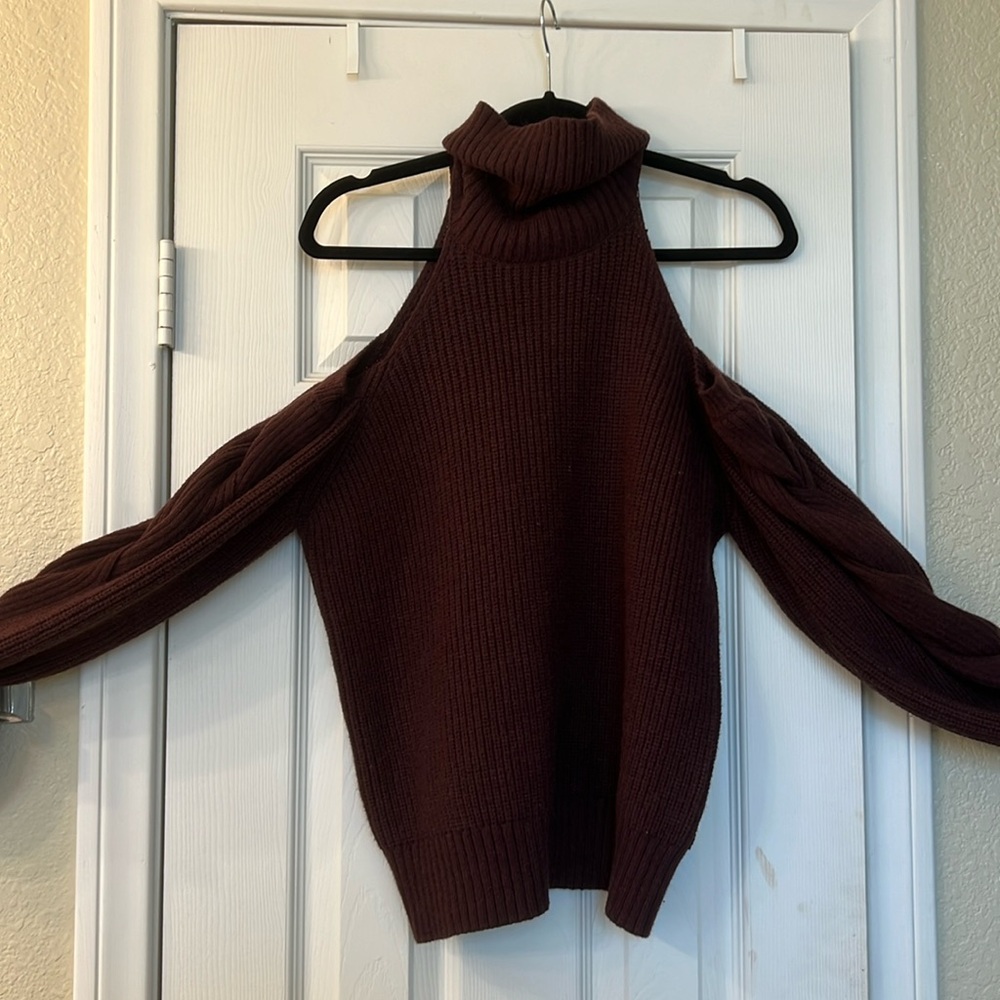 ASTR the label maroon sweater
